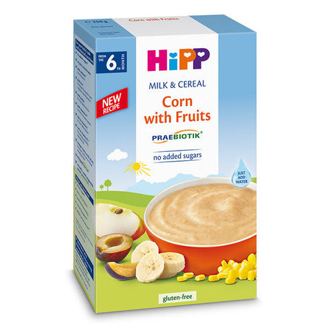 HiPP Organic Corn with Fruit Milk & Cereal