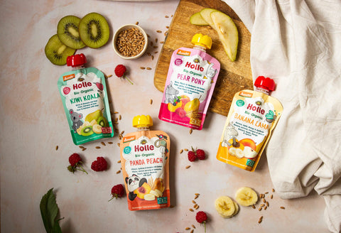 Porridge, Fruit & Veggies Pouches, Snacks