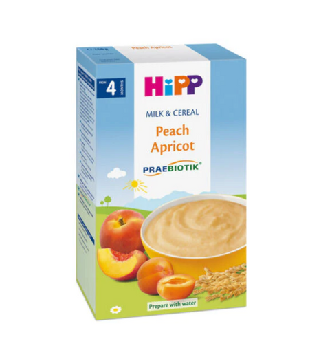 Hipp Organic Peach Apricot Milk & Cereal