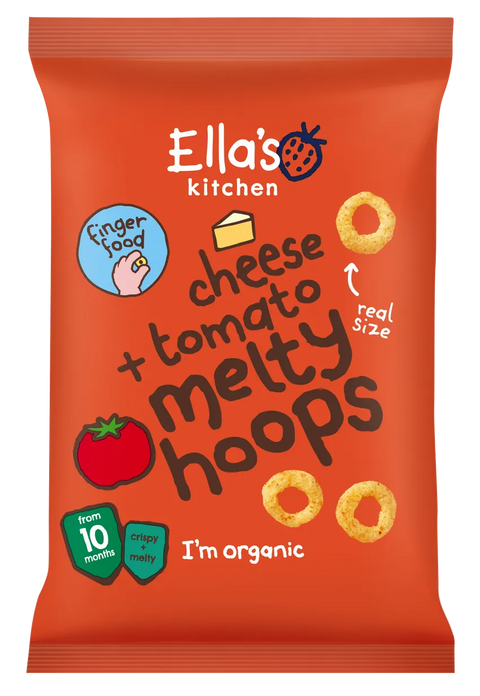 Ella's Kitchen Organic Cheese & Tomato Melty Hoops