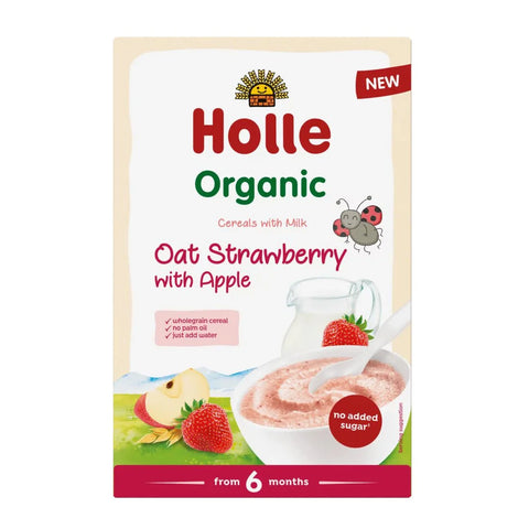 Holle Organic Milk Porridge Oat Strawberry & Apple (6+ Months) - COMING SOON