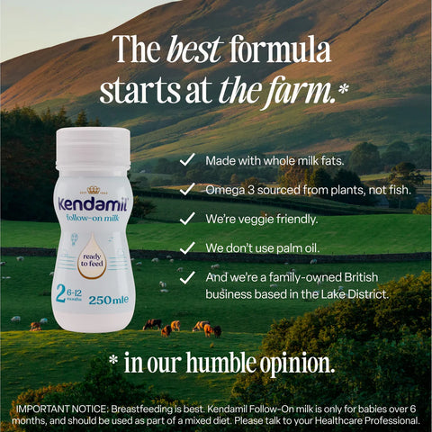 Kendamil Classic Stage 2 Ready To Feed 6 x 250ml (6+ months)